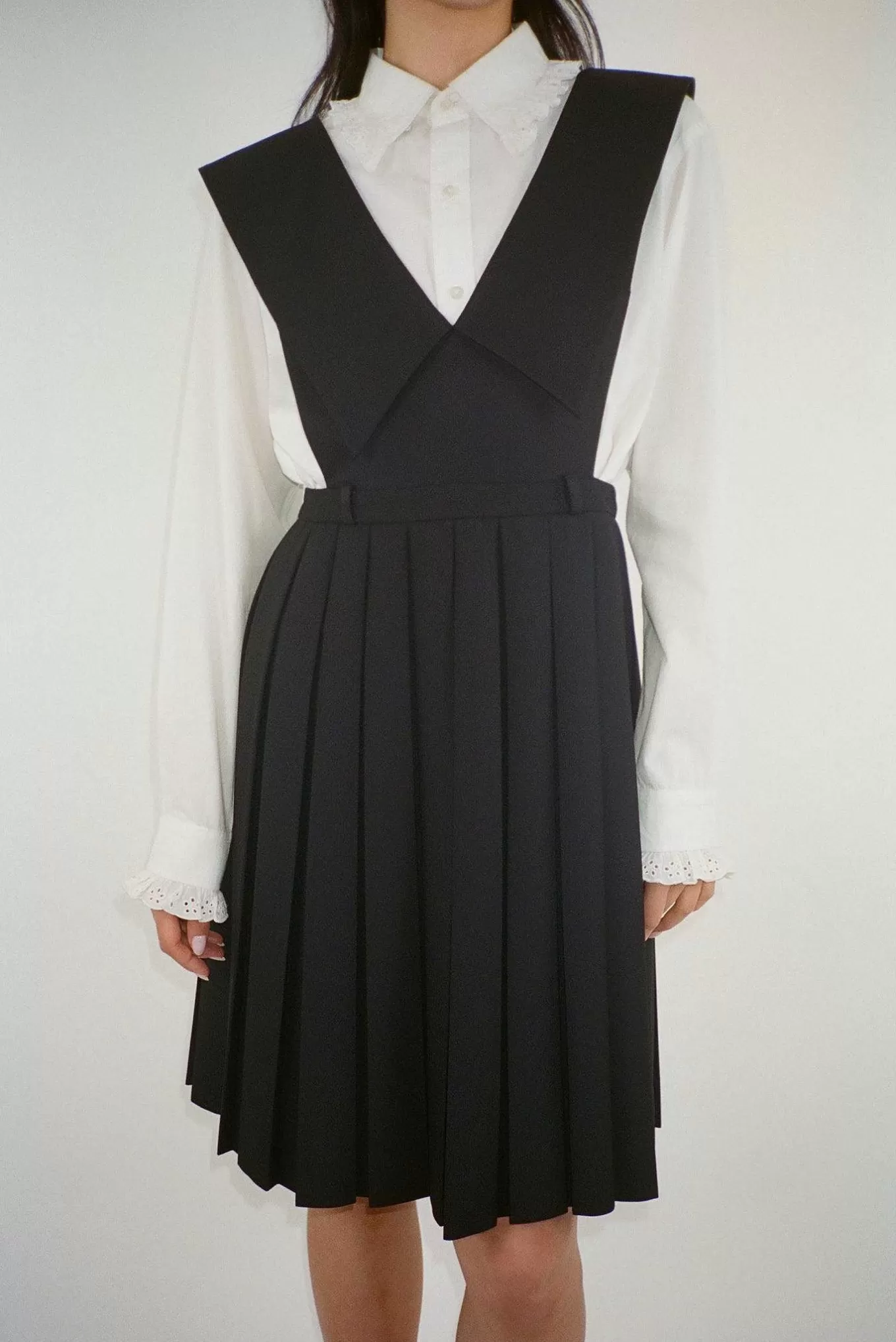 New Sandy Liang Alps Pinafore Dress