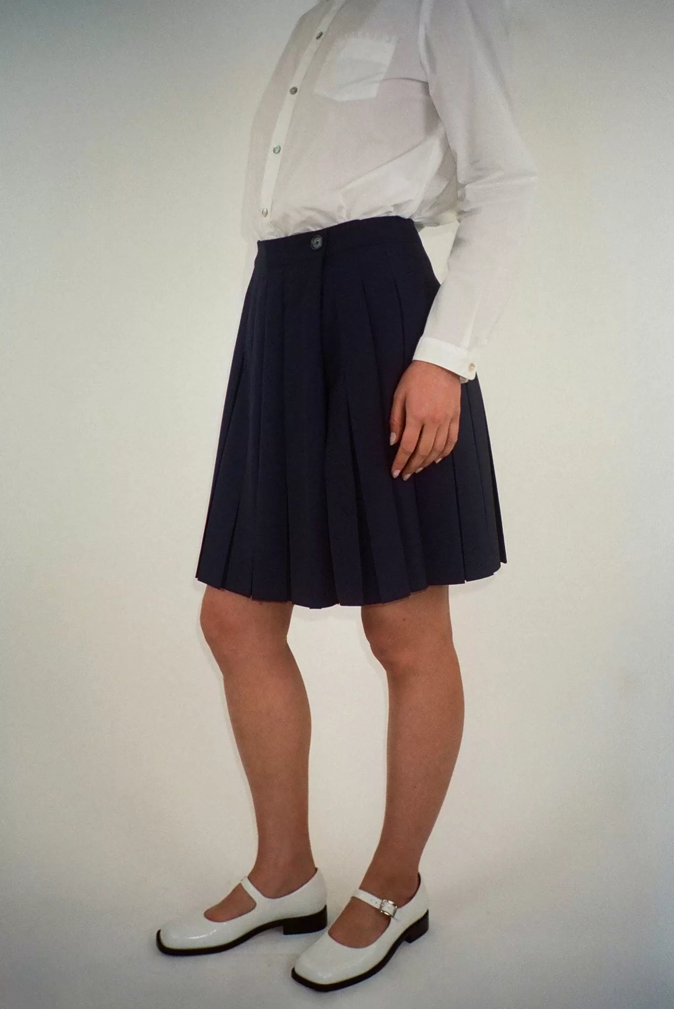 Cheap Sandy Liang Astra Skort In Dark Navy