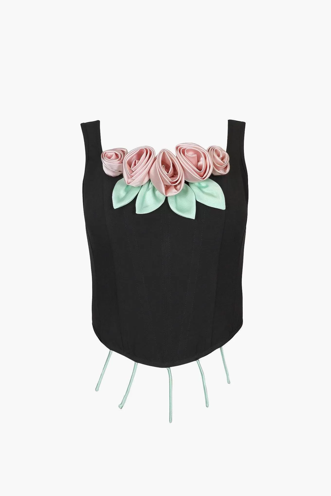 Discount Sandy Liang Barque Corset In Pink