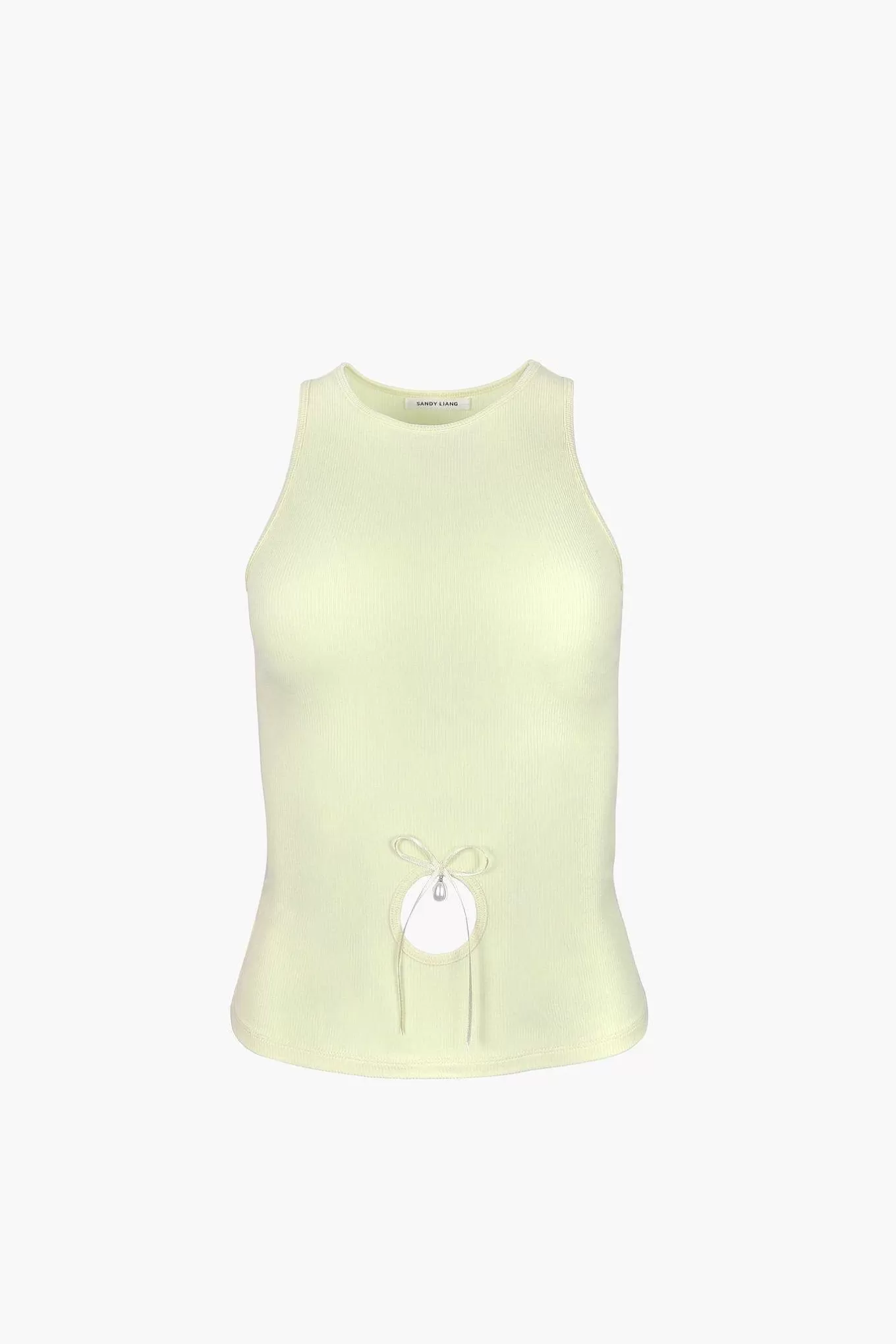 Best Sale Sandy Liang Bellisimo Tank In Butter