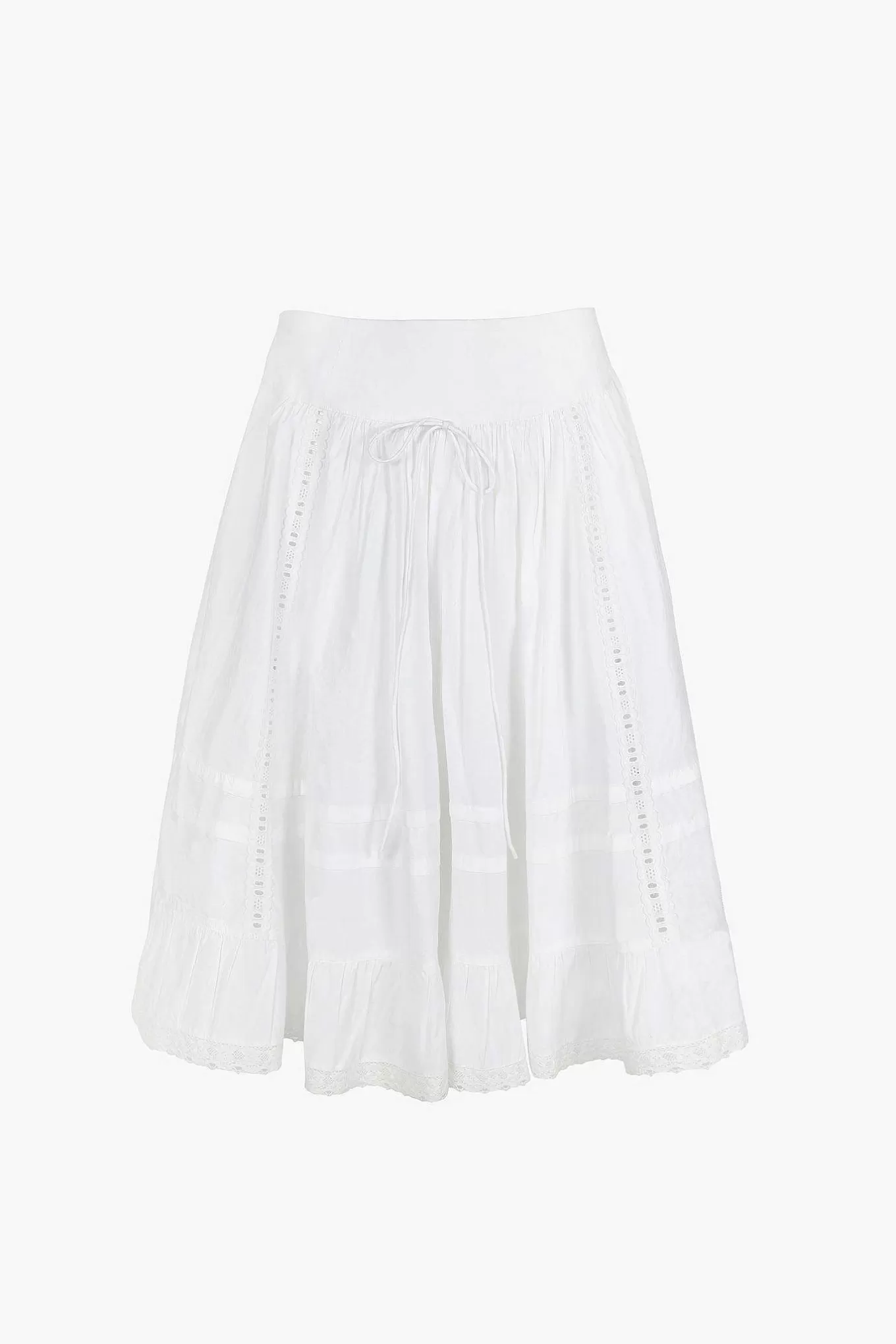 Shop Sandy Liang Calico Skirt