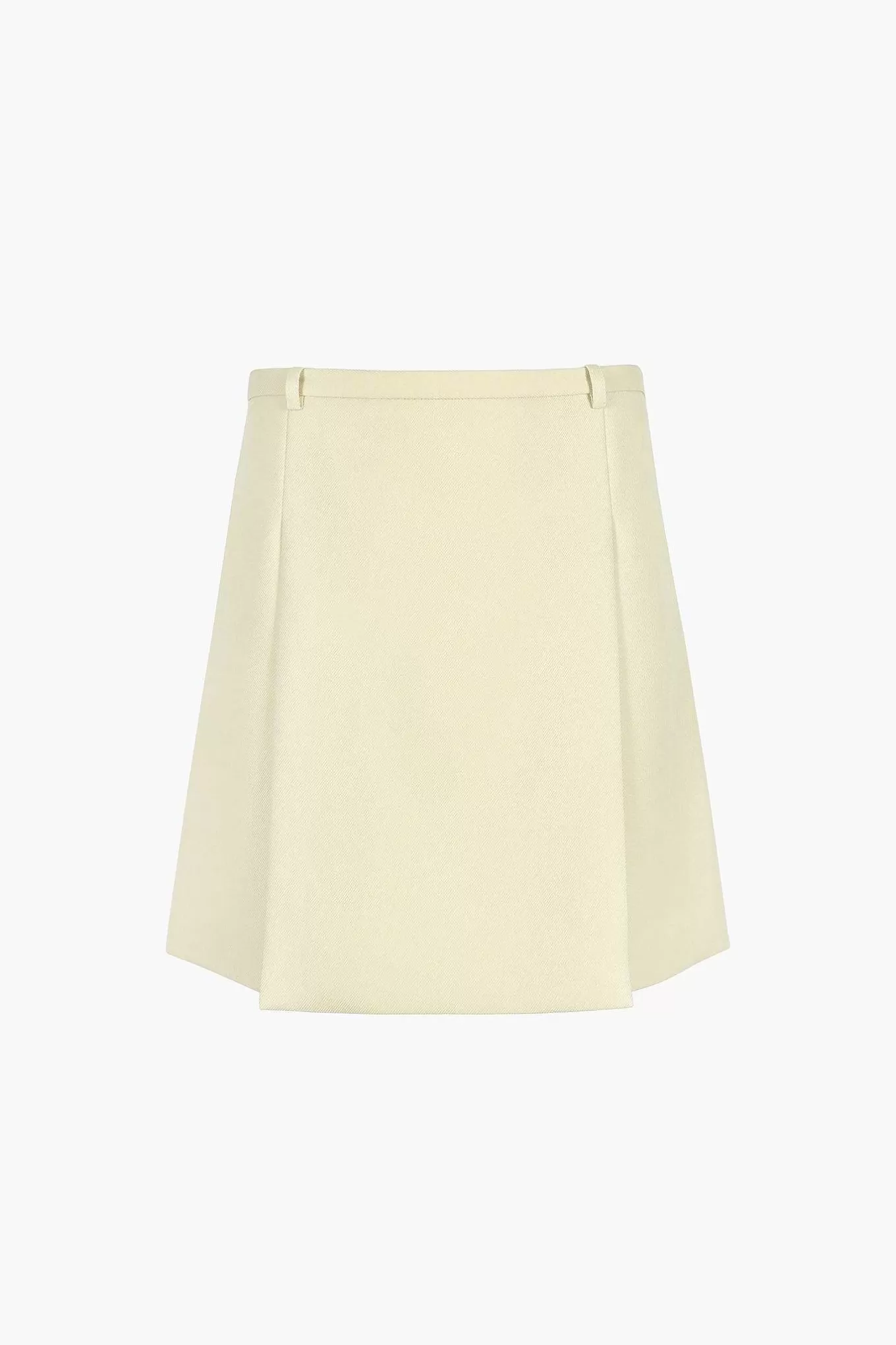 Cheap Sandy Liang Dart Skirt In Butter