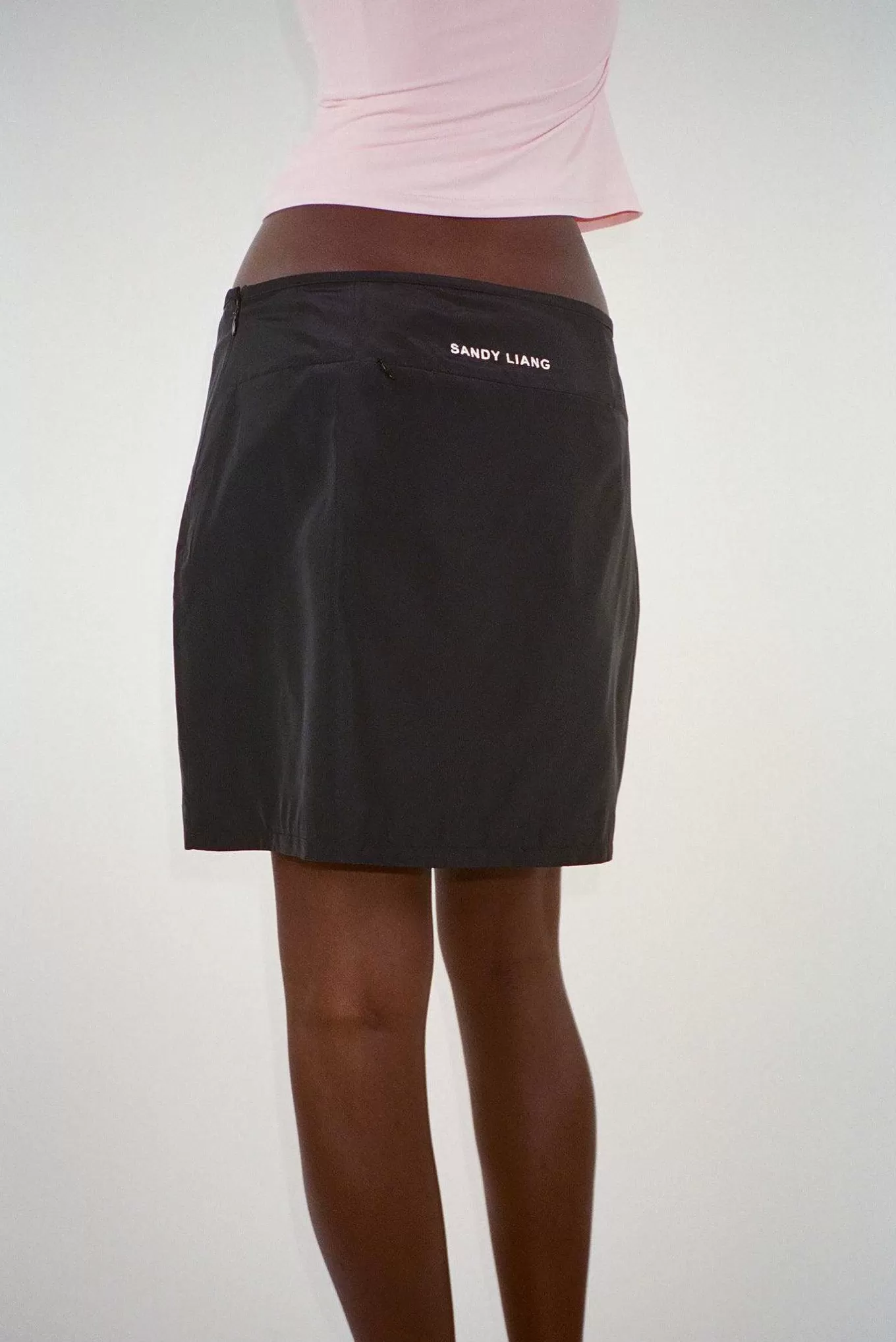 Cheap Sandy Liang Freda Skirt In Black