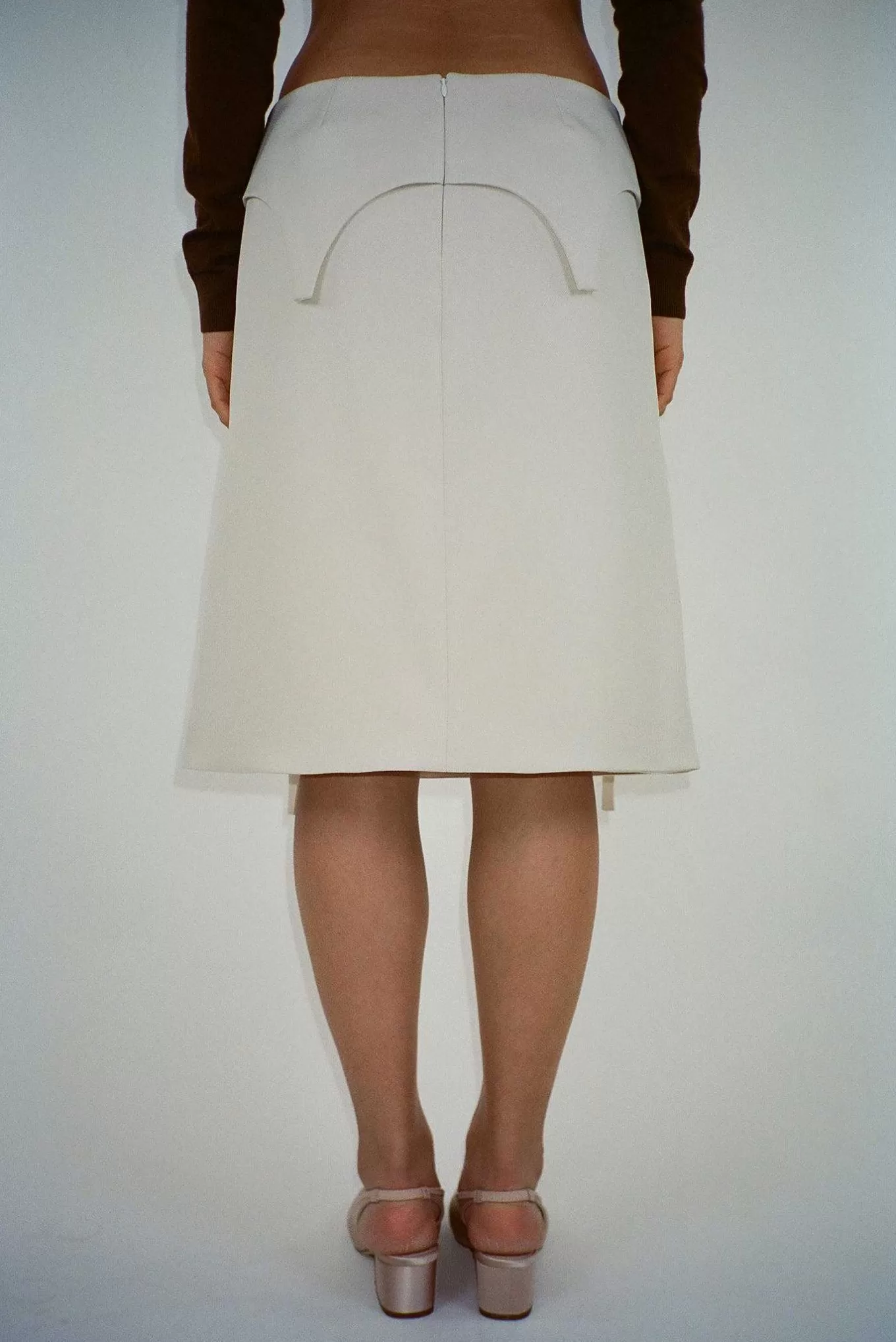 Flash Sale Sandy Liang Halper Skirt In Bone