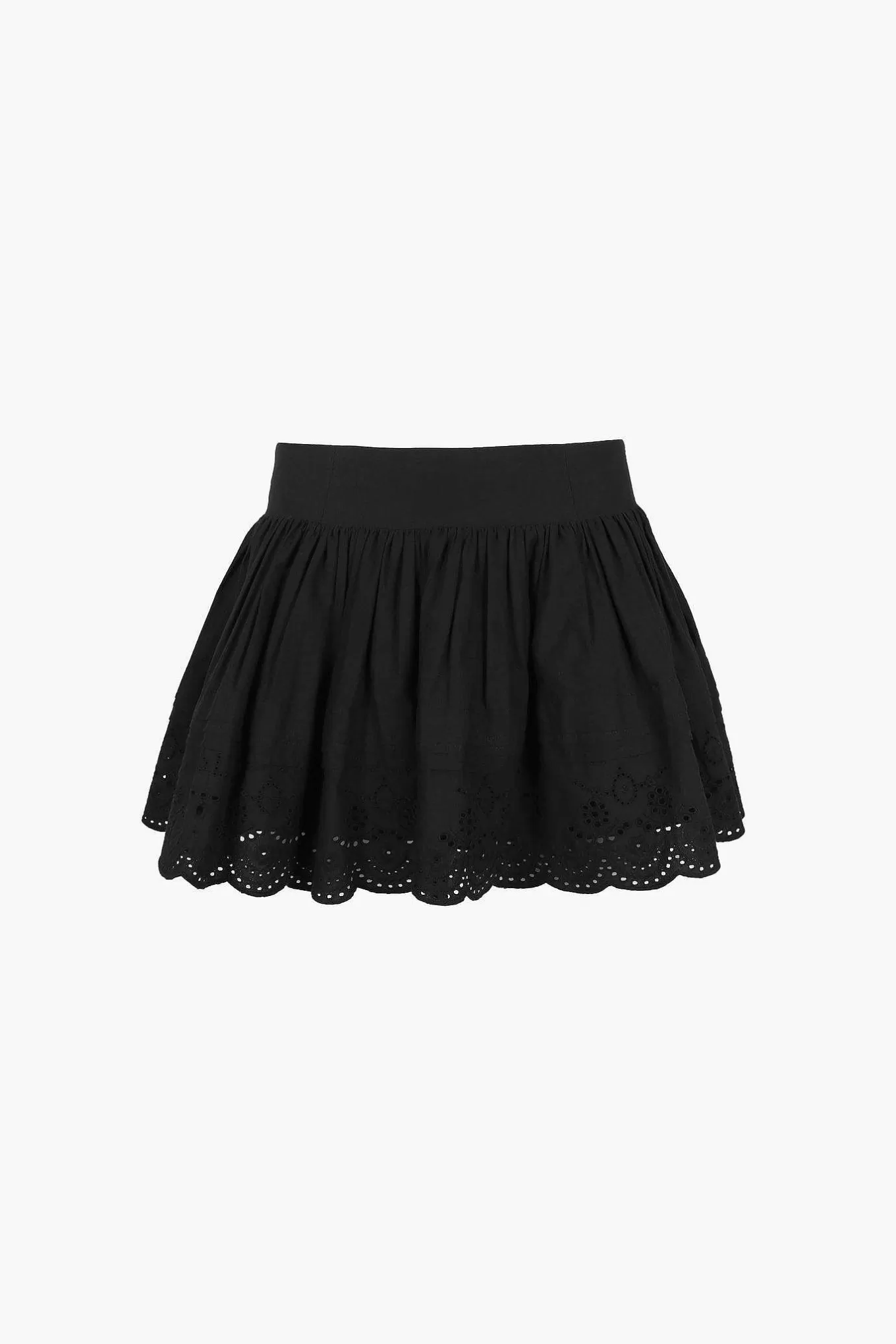 Fashion Sandy Liang Ira Skirt In Black