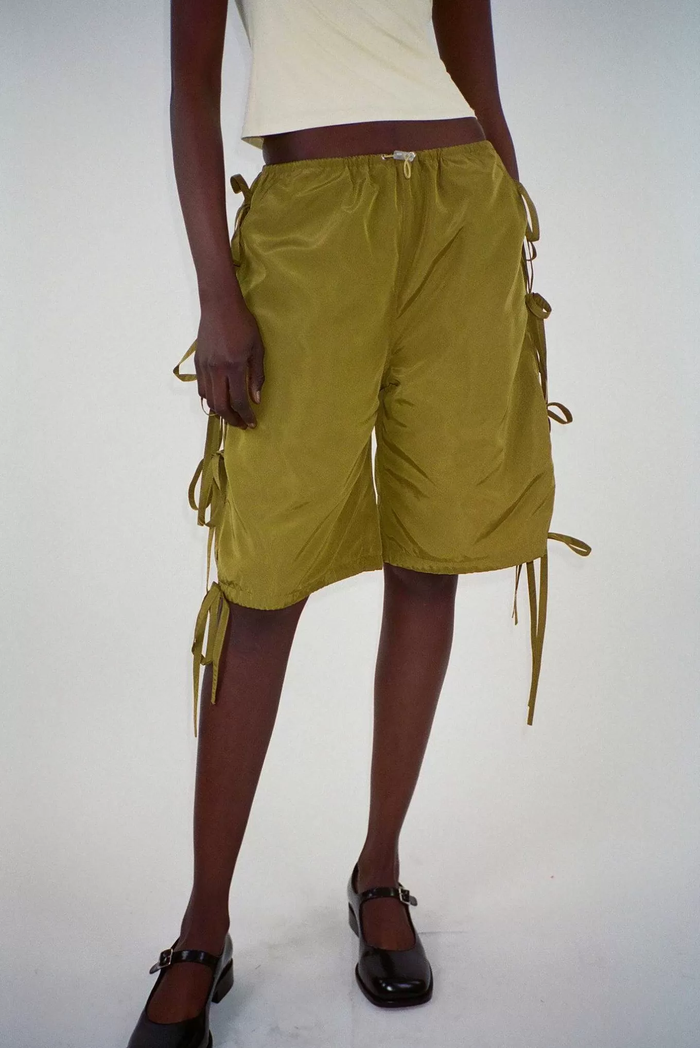 Fashion Sandy Liang Mason Short In Pickle