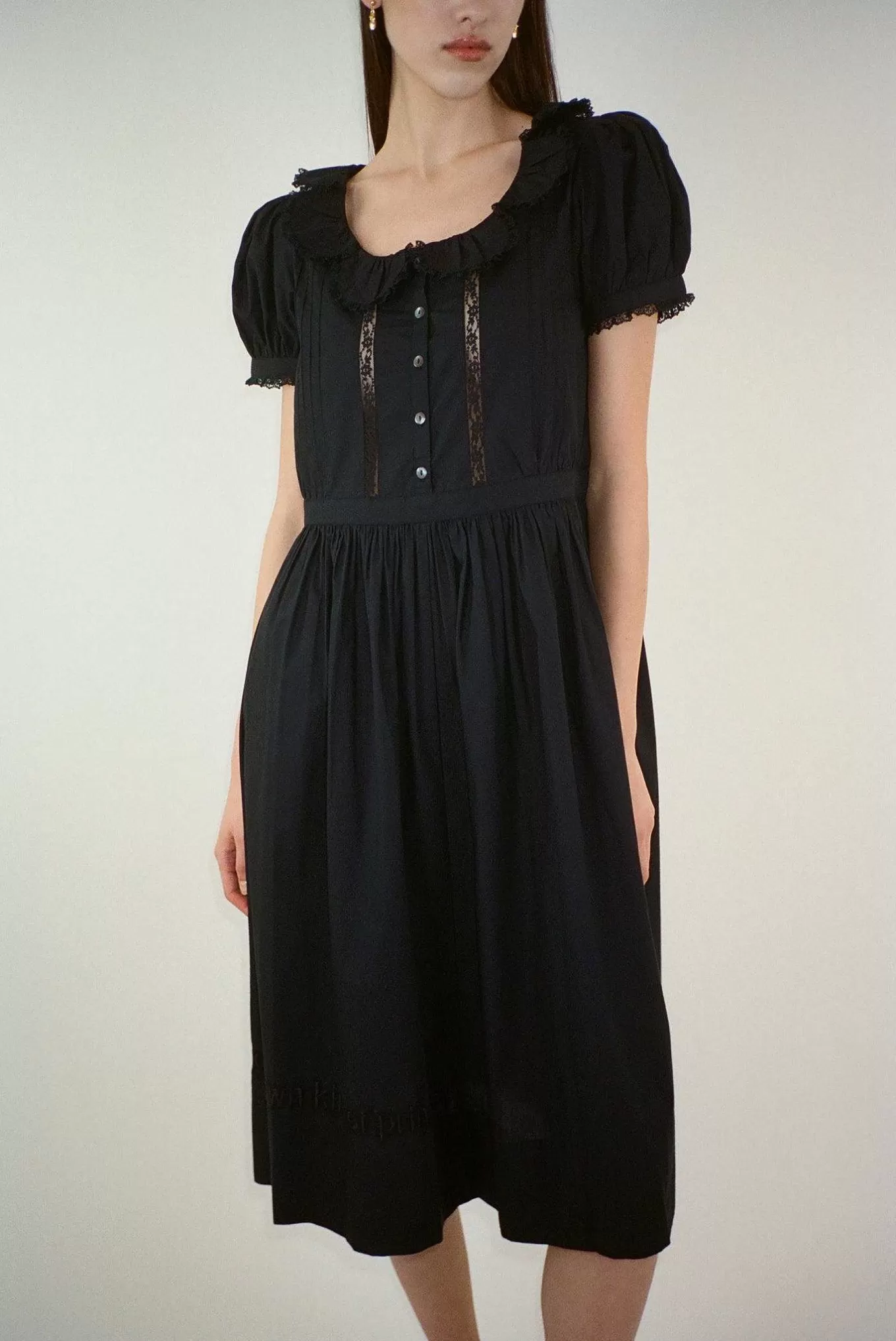 Online Sandy Liang Middy Dress In Black