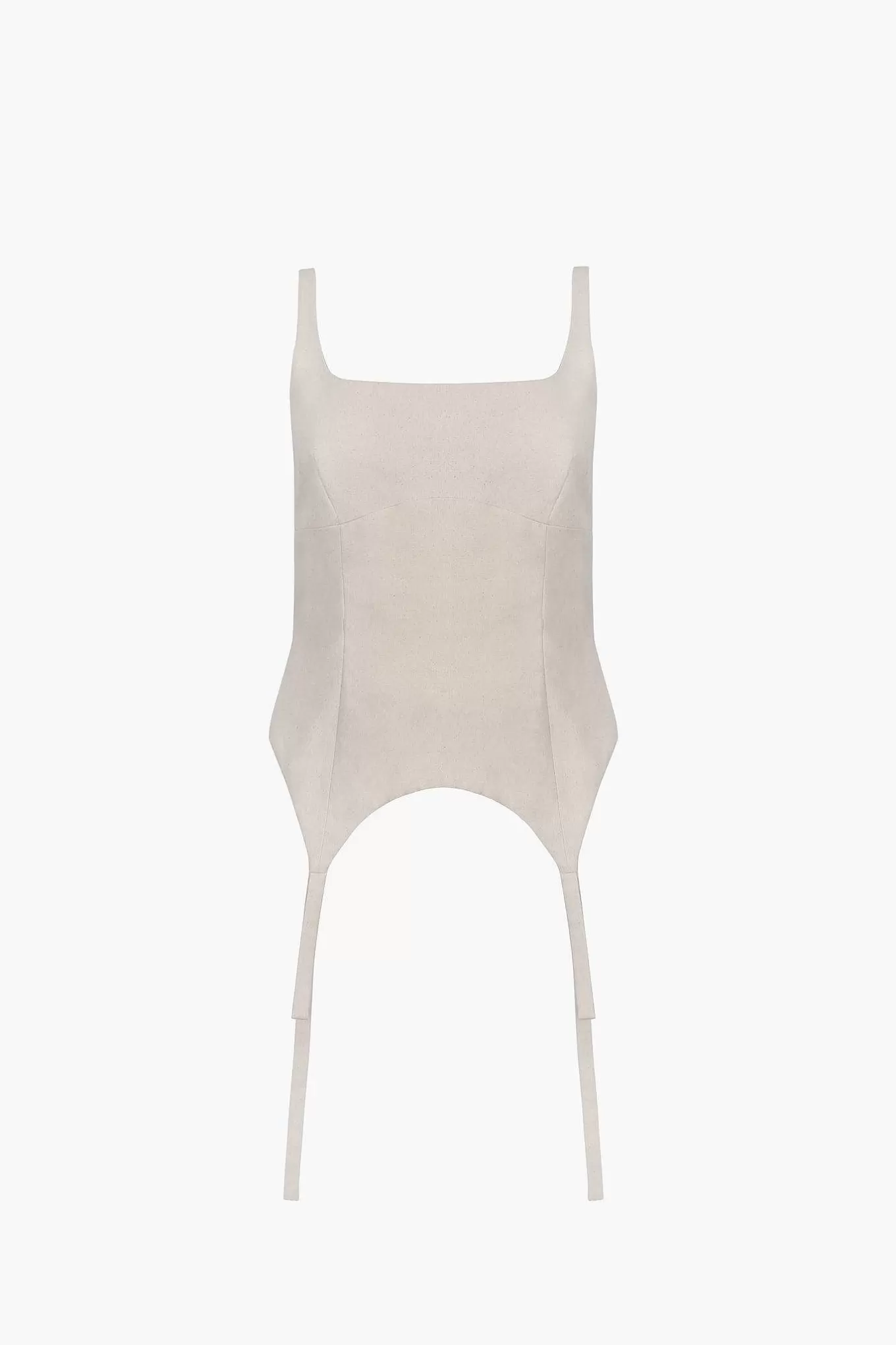 Shop Sandy Liang Miep Top In Natural