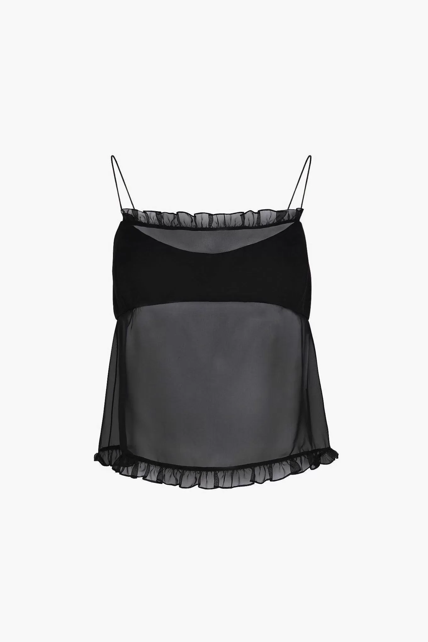 Sale Sandy Liang Mochi Top In Black