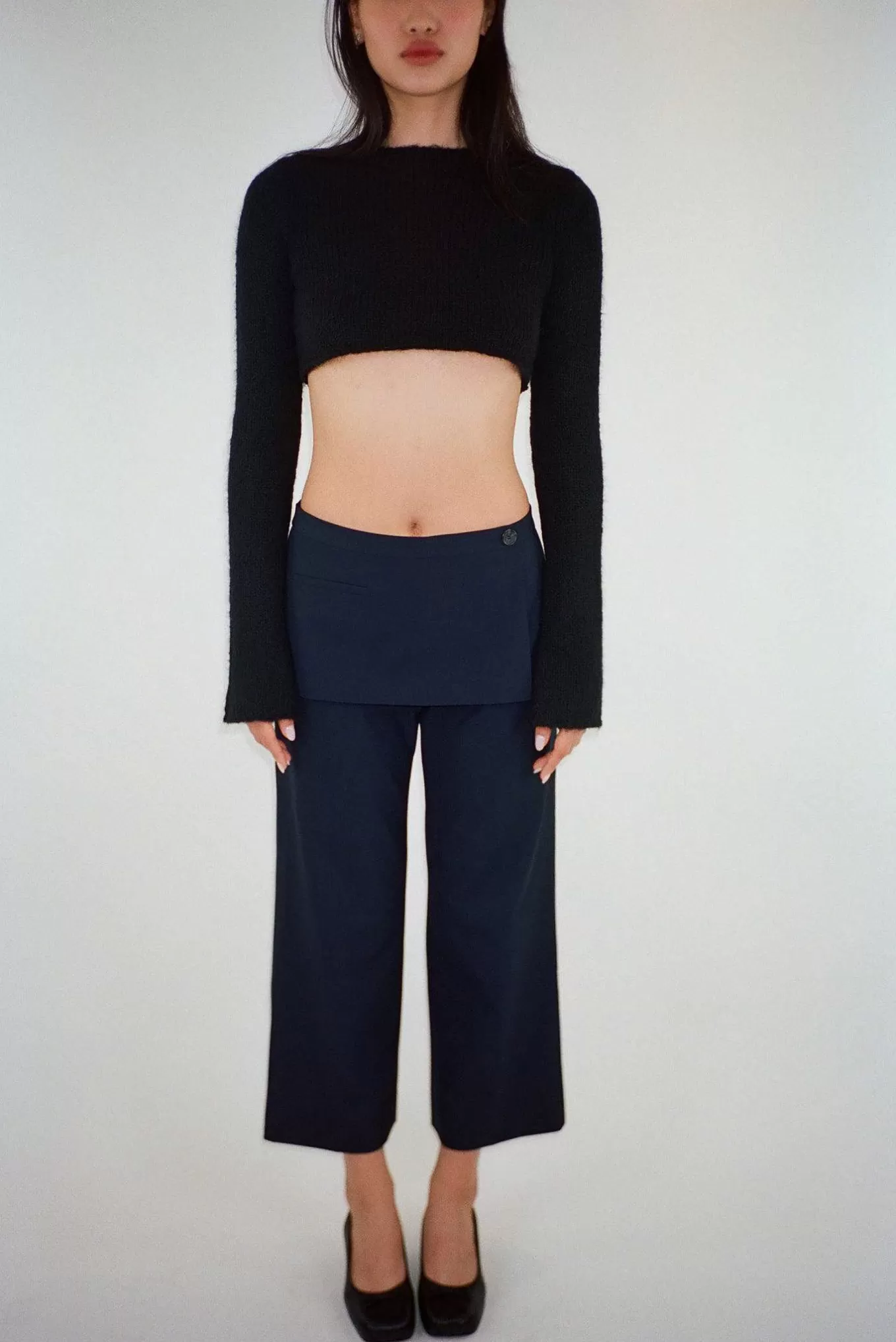 New Sandy Liang Mott Pant In Navy