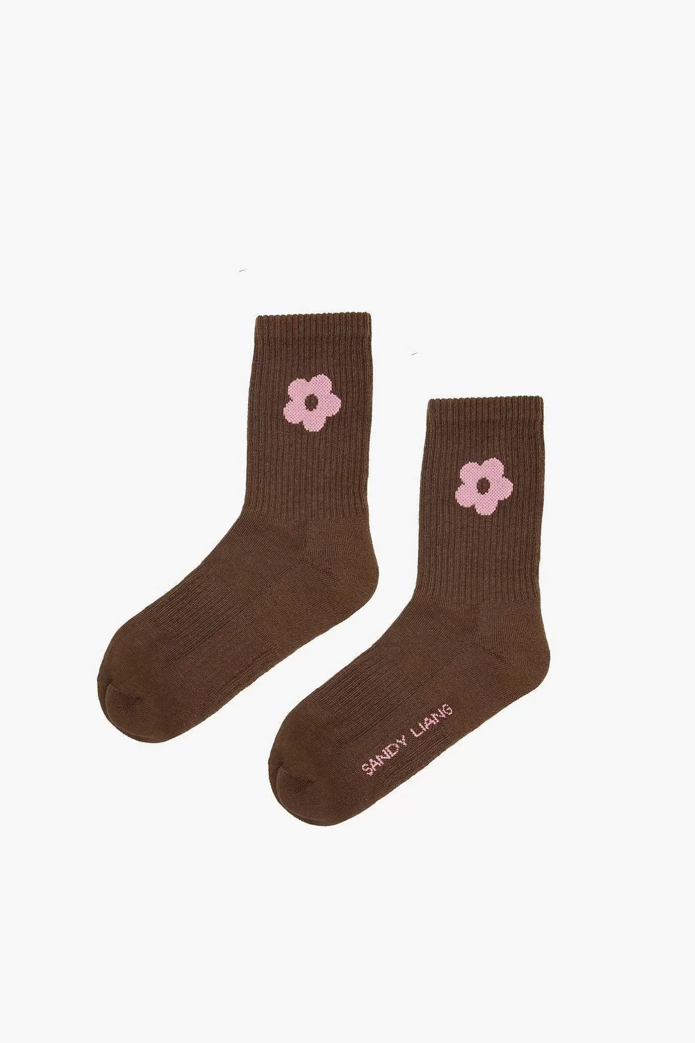 Online Sandy Liang P.E. Socks In Cocoa