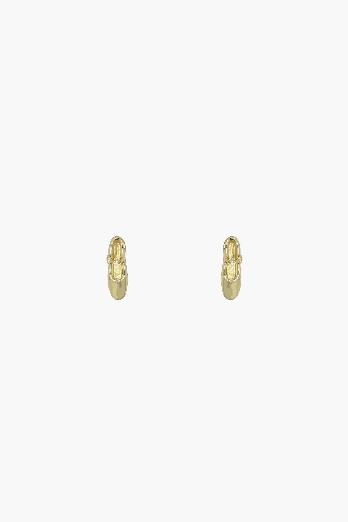 New Sandy Liang Pointe Studs In Gold Vermeil