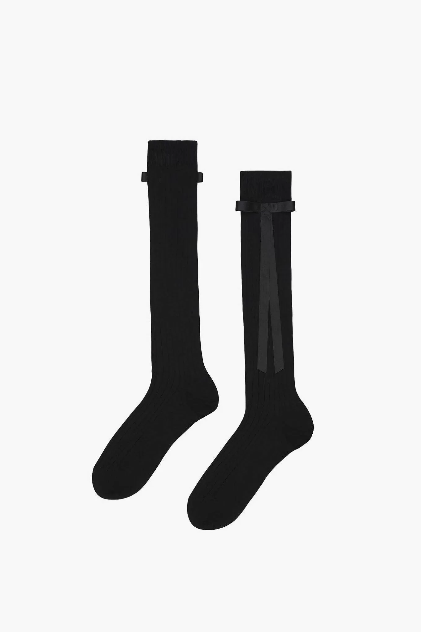 Outlet Sandy Liang Recital Socks In Black