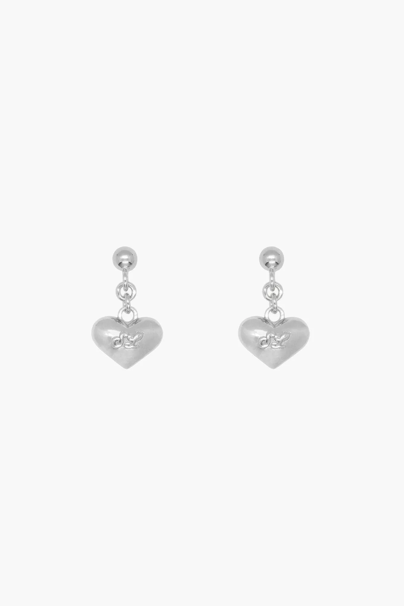 Cheap Sandy Liang Safety Earrings In Sterling Silver