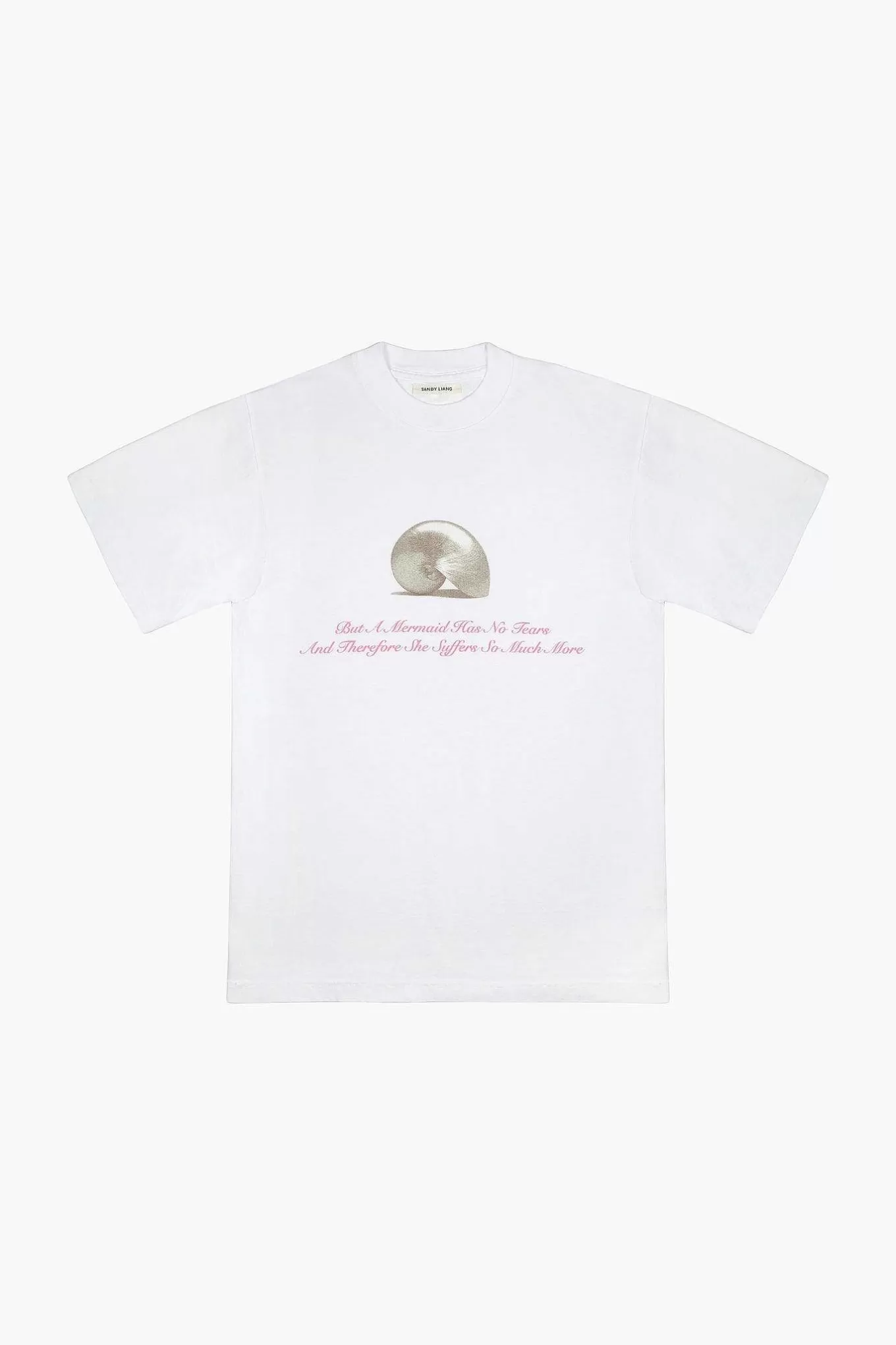 New Sandy Liang Scallop Tee