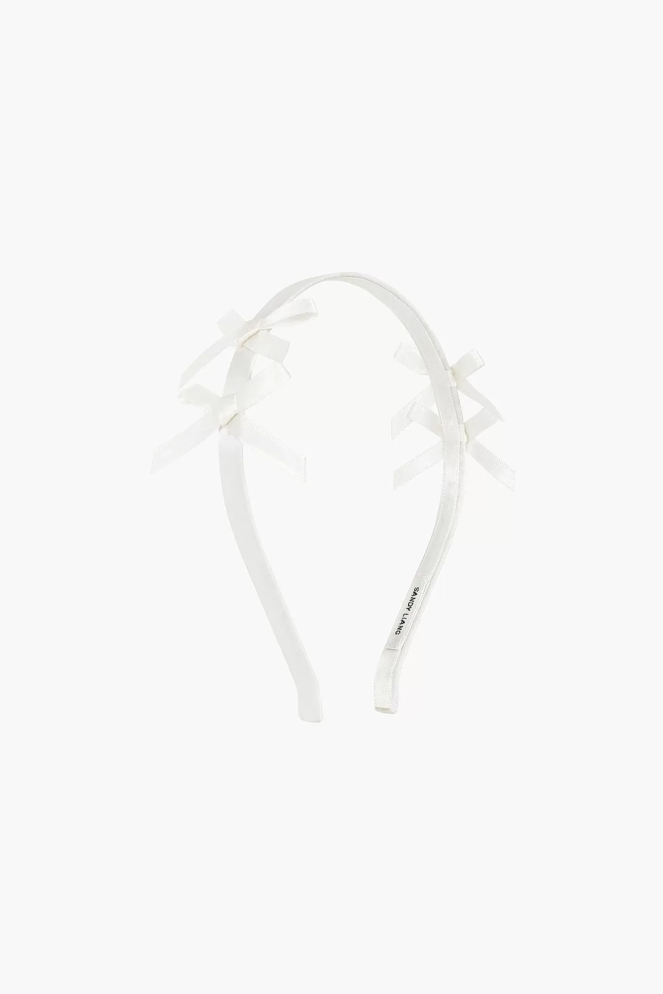 Best Sale Sandy Liang Sergio Headband In Heavy Cream