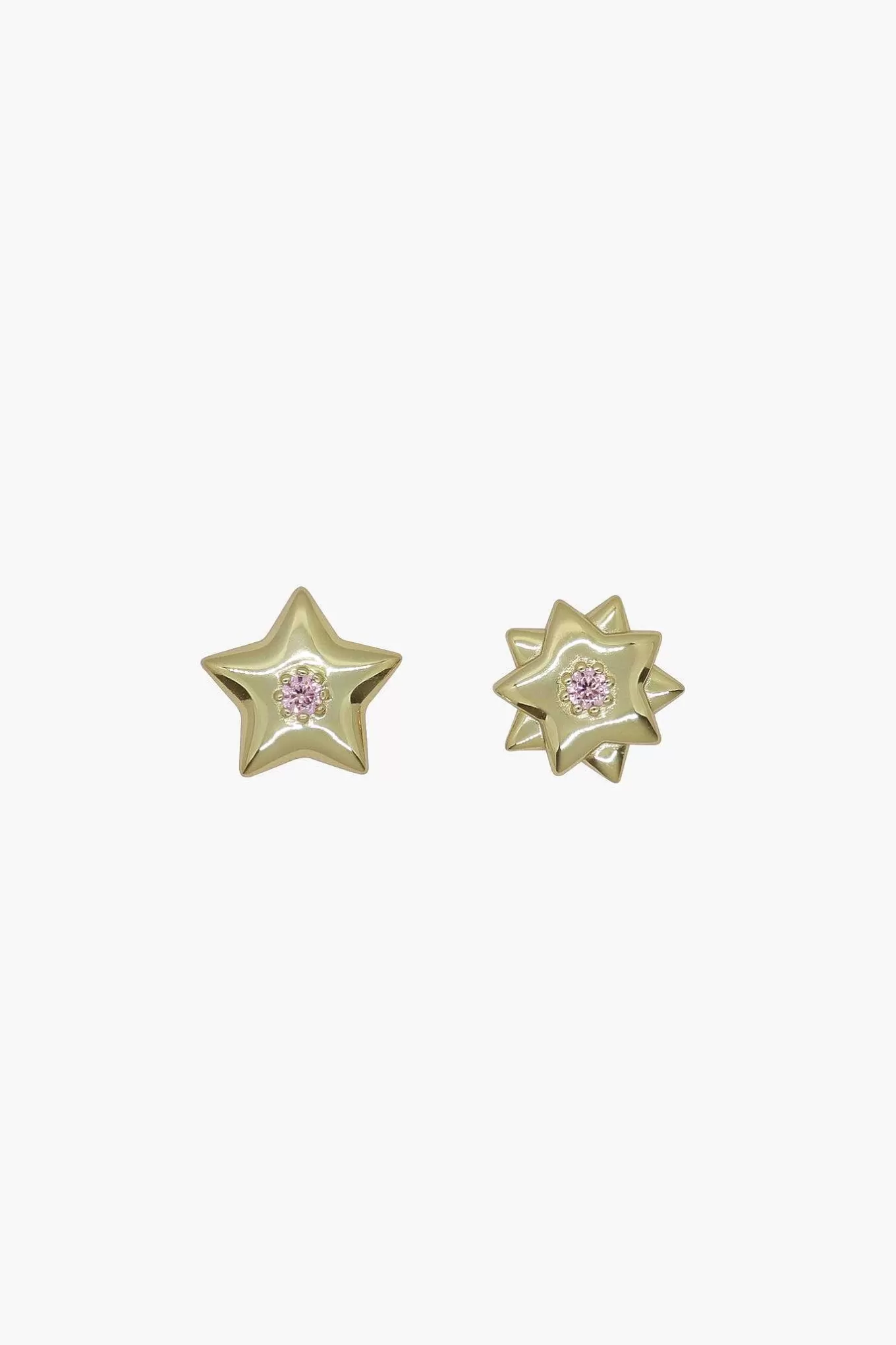 Cheap Sandy Liang Staryu Studs In Gold Vermeil