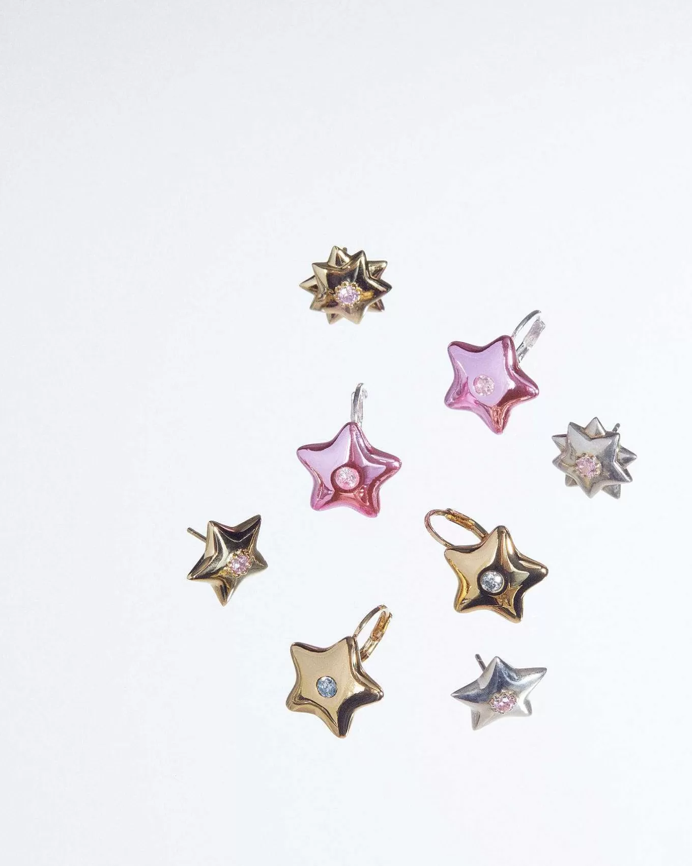 Cheap Sandy Liang Staryu Studs In Gold Vermeil