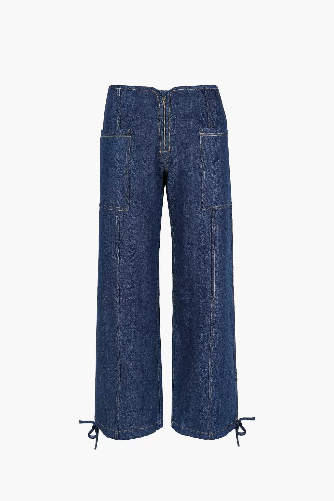 Clearance Sandy Liang Tifosi Pant In Indigo